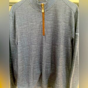 Men’s medium Johnnie-O gray quarter zip